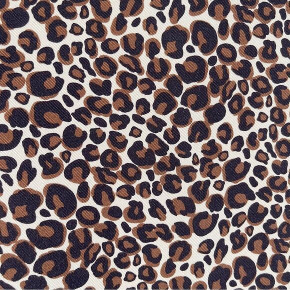 Daisy Street (ASOS) Women’s Leopard Print Short Sleeve Button Front Shirt Medium - Picture 10 of 12